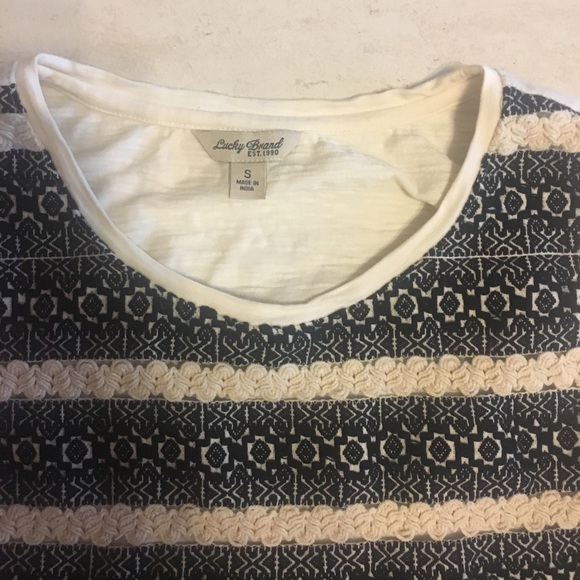 Lucky Brand Tops - 4/$20 Lucky Brand embroidered tank Sz S